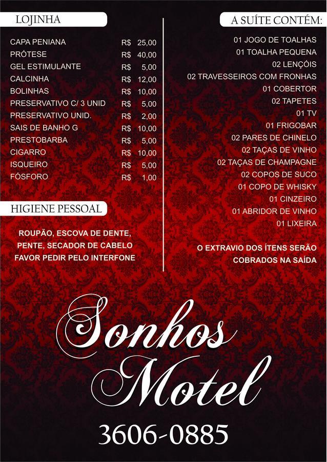 Sonhos Motel (Adults Only) Colombo Esterno foto